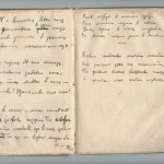 A poem written by Šopov's mother Kostadinka