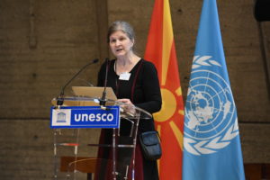 Sibelan Forrester at UNESCO, 21st March 2023